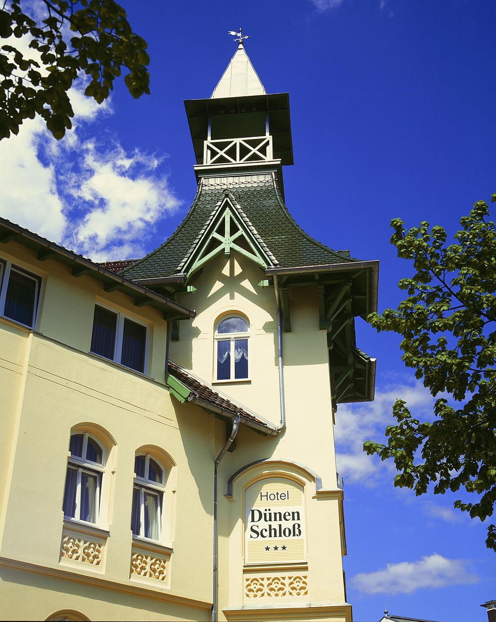 Hotel Duenenschloss Mit Private Spa 치노비츠 외부 사진