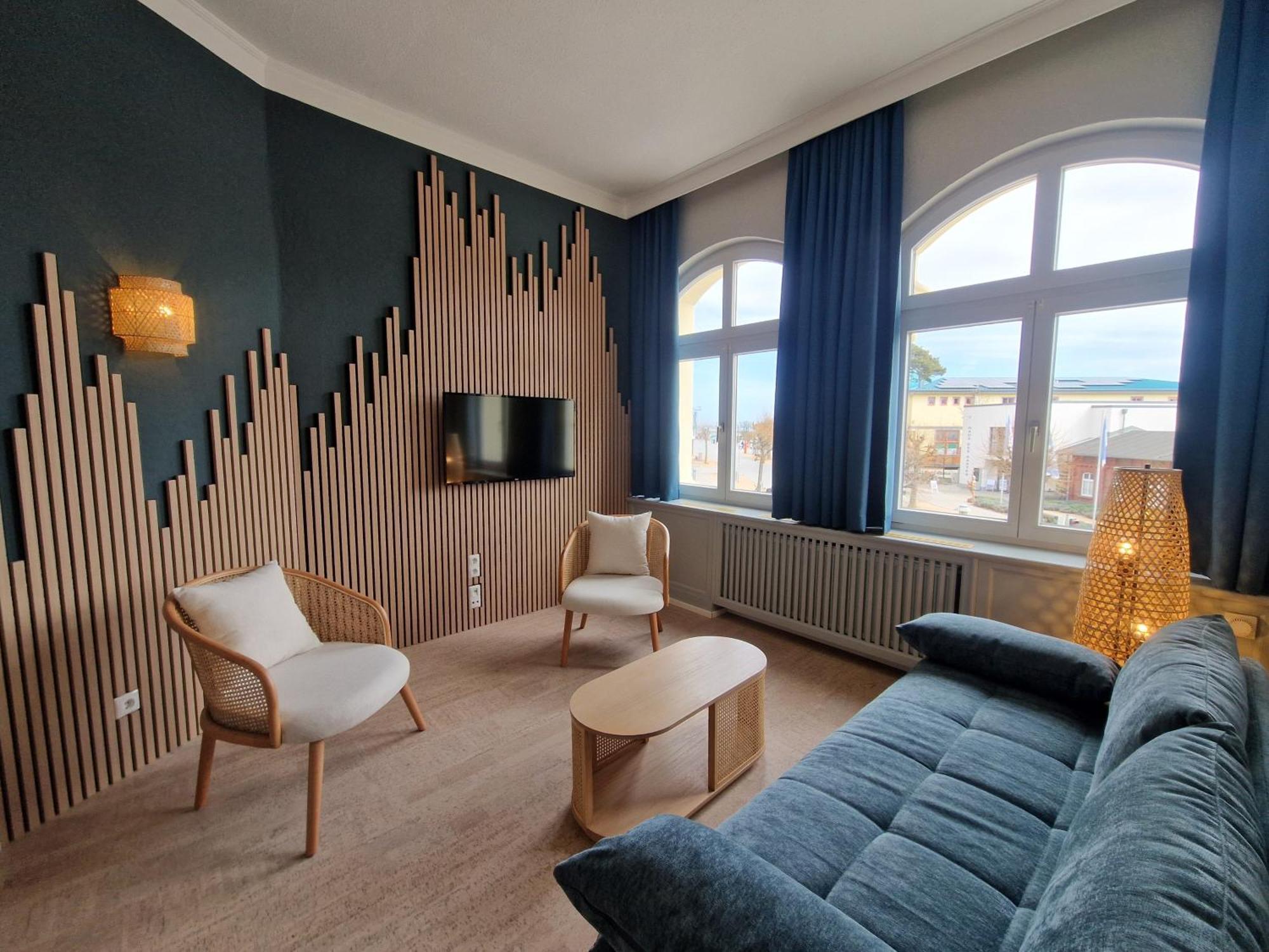 Hotel Duenenschloss Mit Private Spa 치노비츠 외부 사진